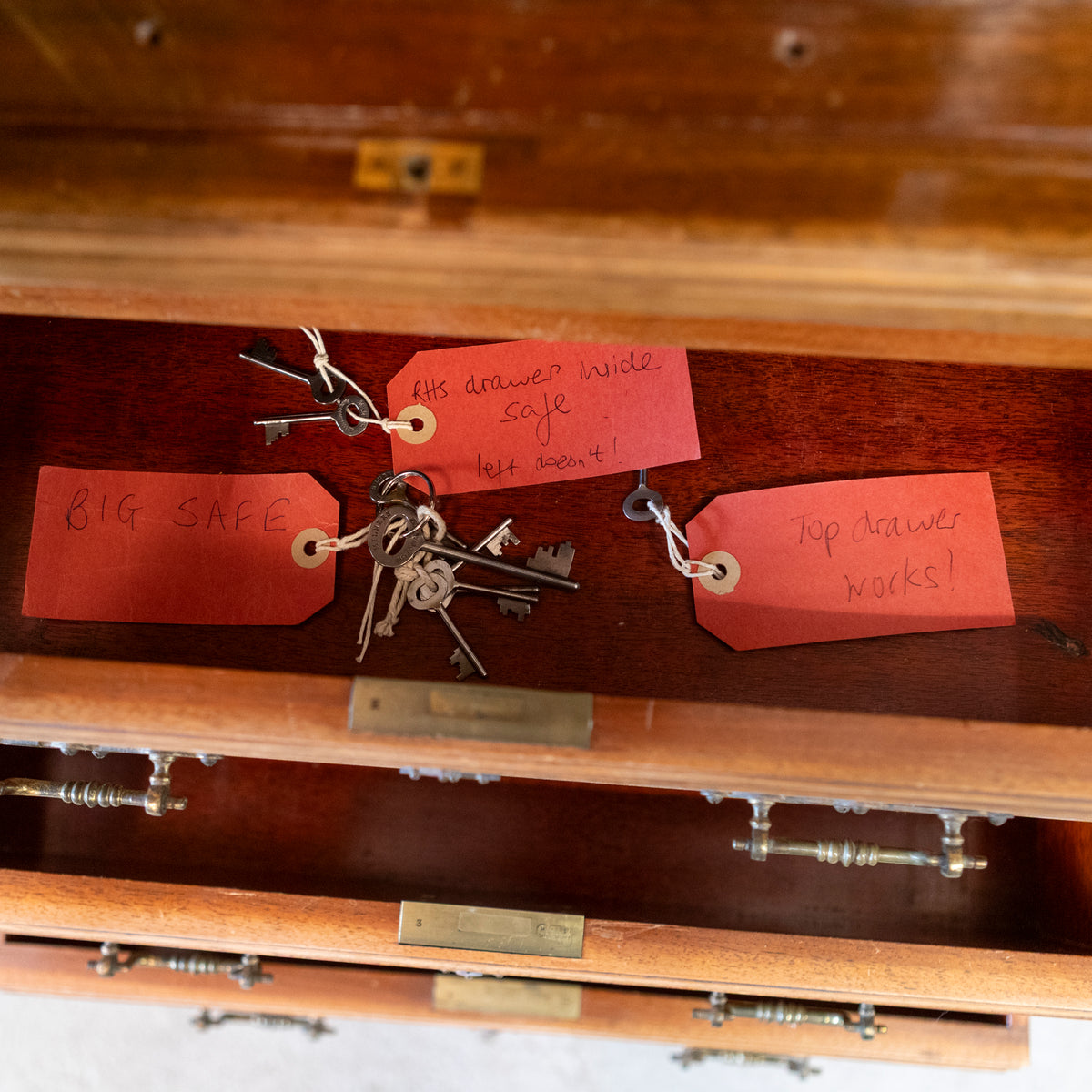 Rare Antique Milners Safe Walnut Cabinet | The Architectural Forum