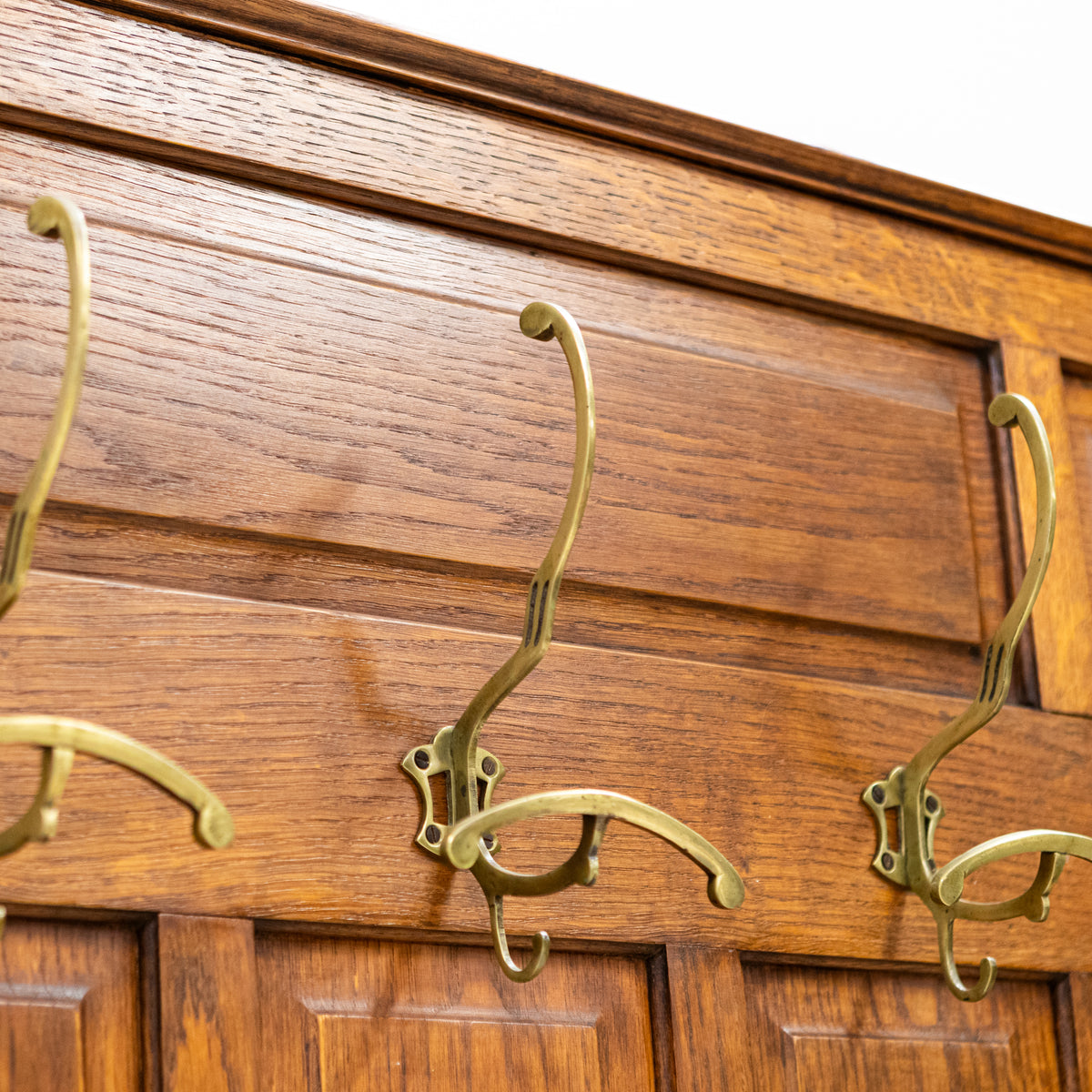 Large Antique Hall Stand | Coat Rack Boot Room