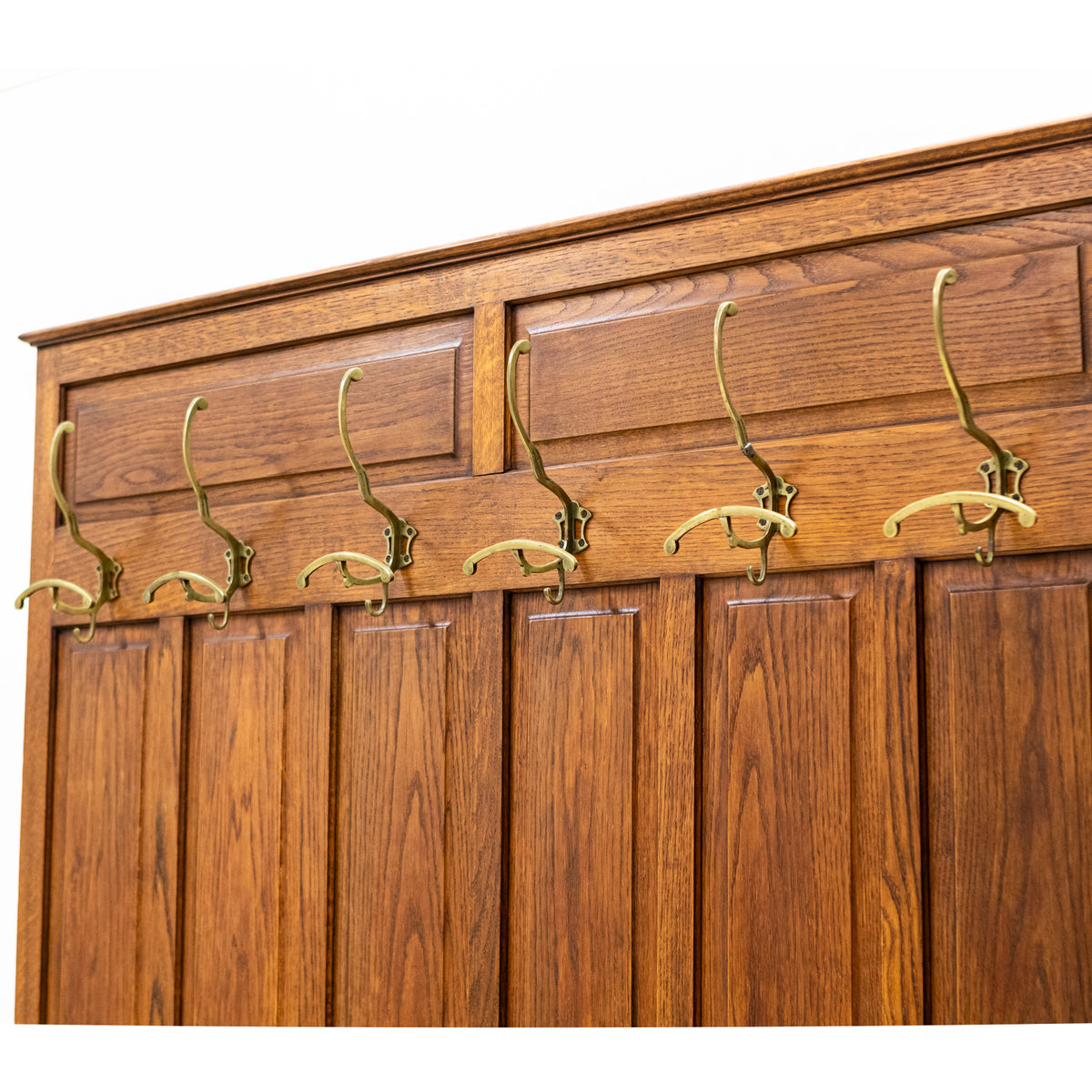 Large Antique Hall Stand | Coat Rack Boot Room
