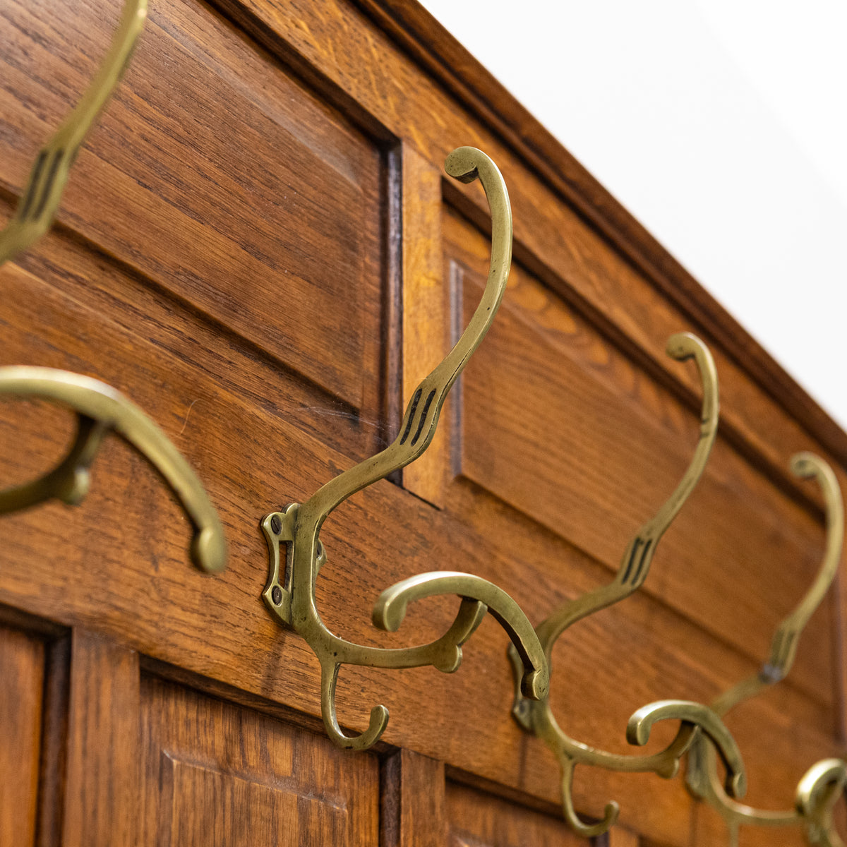 Large Antique Hall Stand | Coat Rack Boot Room