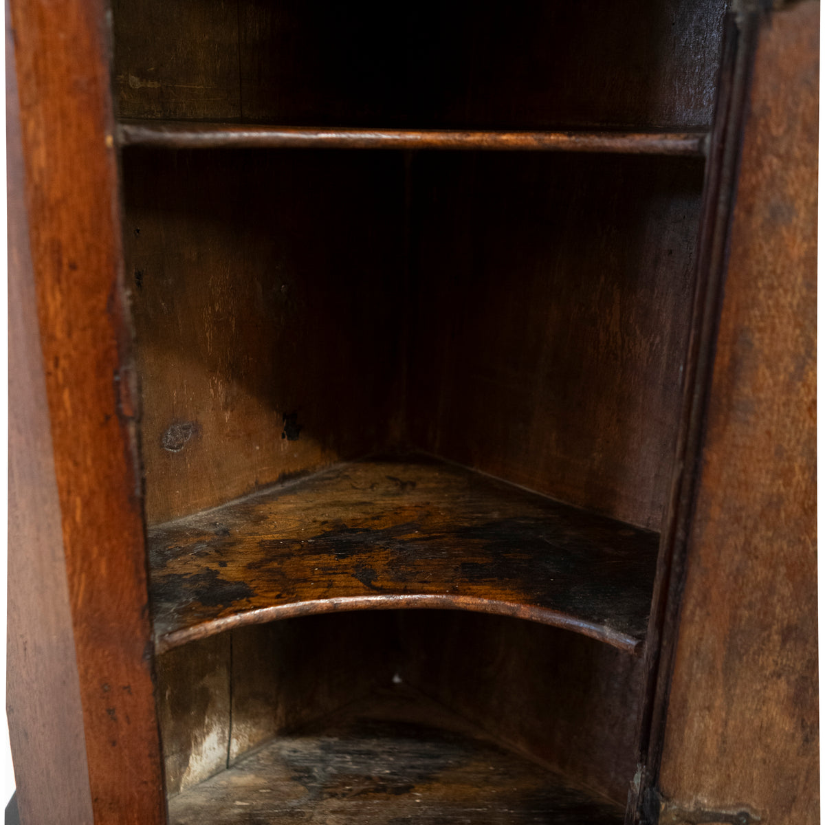 Antique Early 19th Century Oak Corner Cupboard | The Architectural Forum