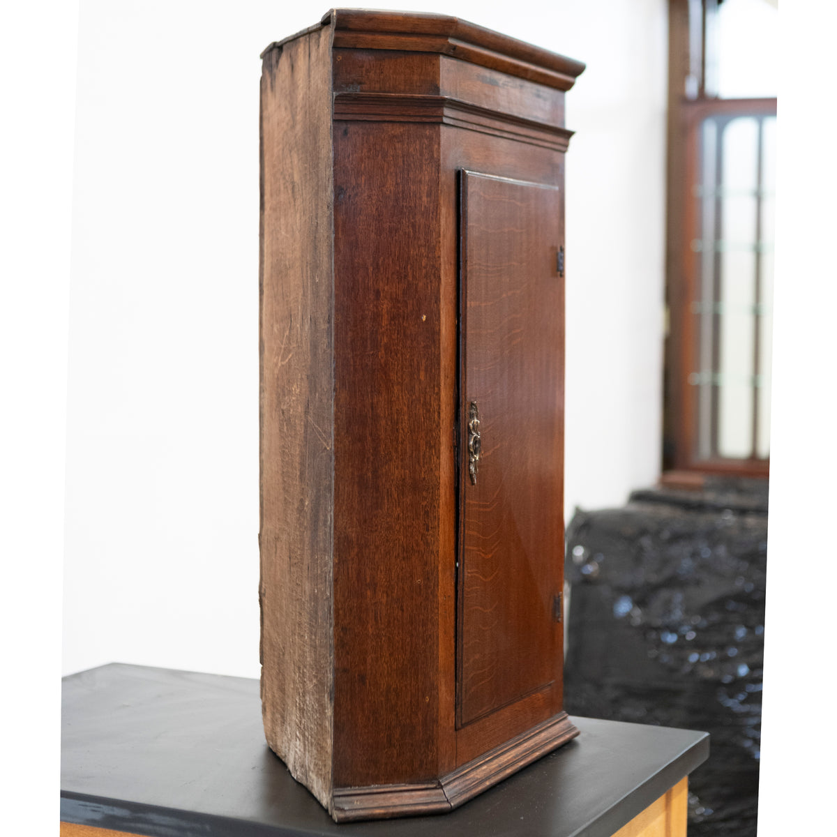 Antique Early 19th Century Oak Corner Cupboard | The Architectural Forum