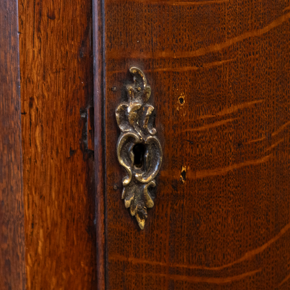 Antique Early 19th Century Oak Corner Cupboard | The Architectural Forum