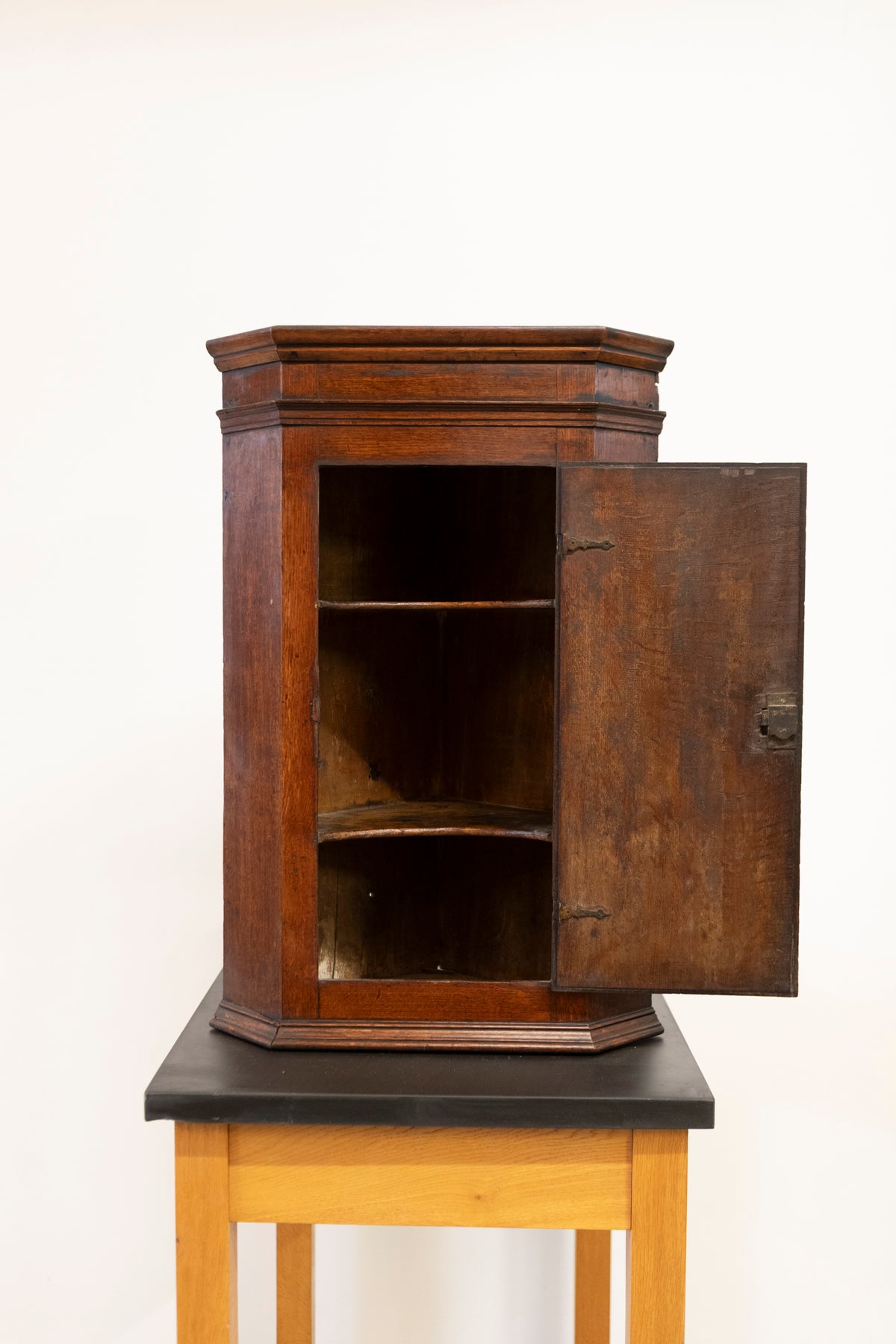 Antique Early 19th Century Oak Corner Cupboard | The Architectural Forum