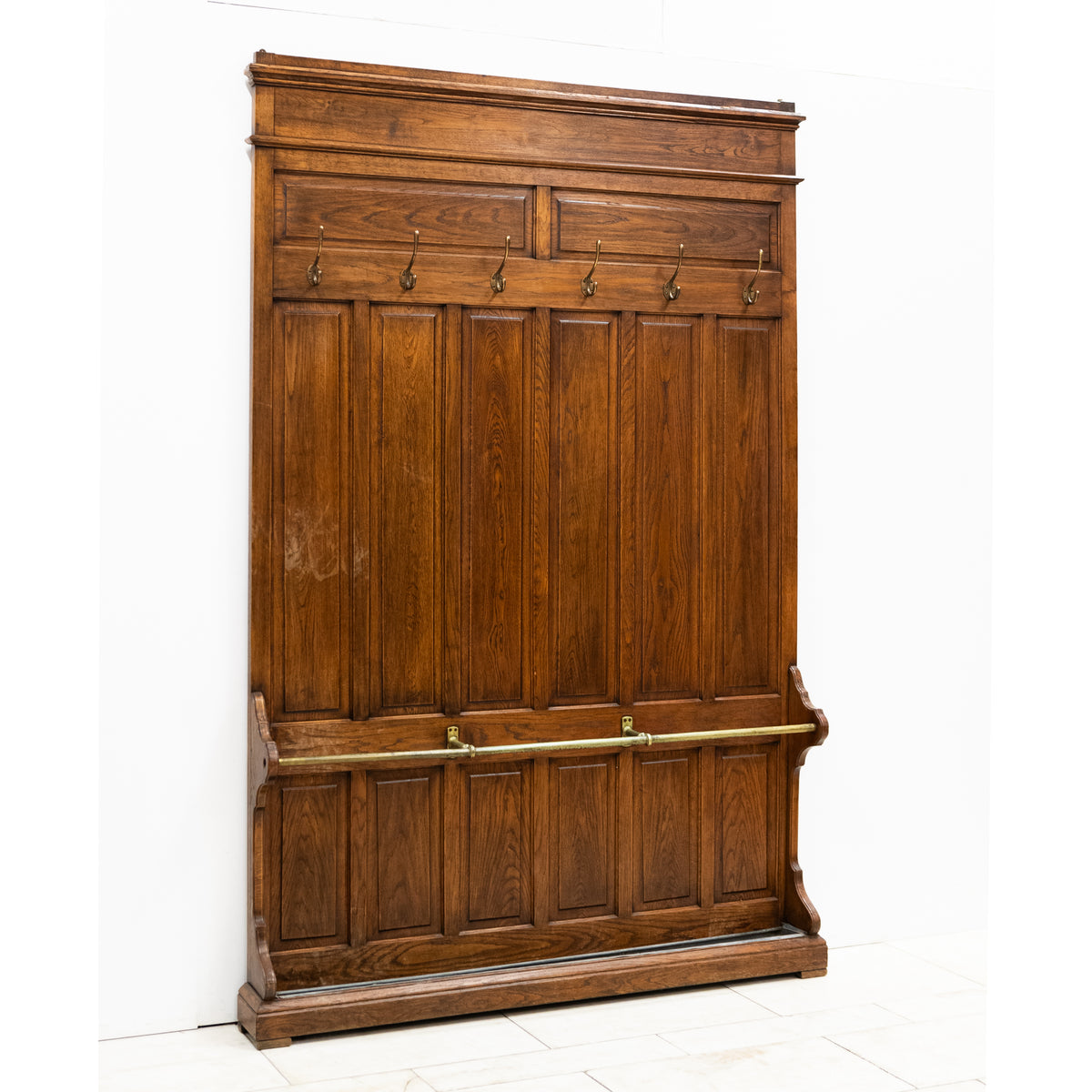 Large Antique Hall Stand | Coat Rack | The Architectural Forum