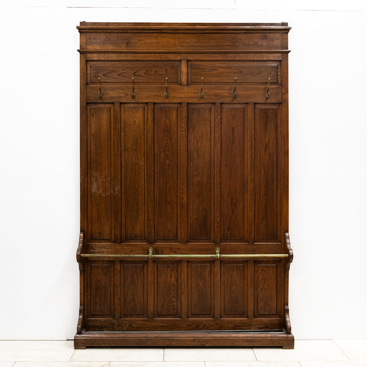 Large Antique Hall Stand | Coat Rack | The Architectural Forum