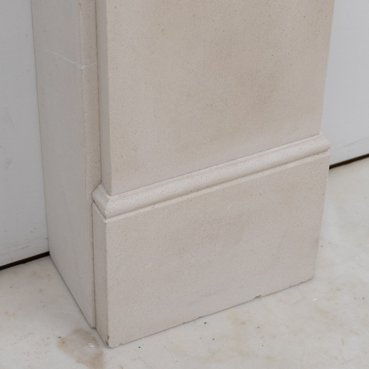 Reclaimed Victorian Style Carved Limestone Surround with Corbels | The Architectural Forum