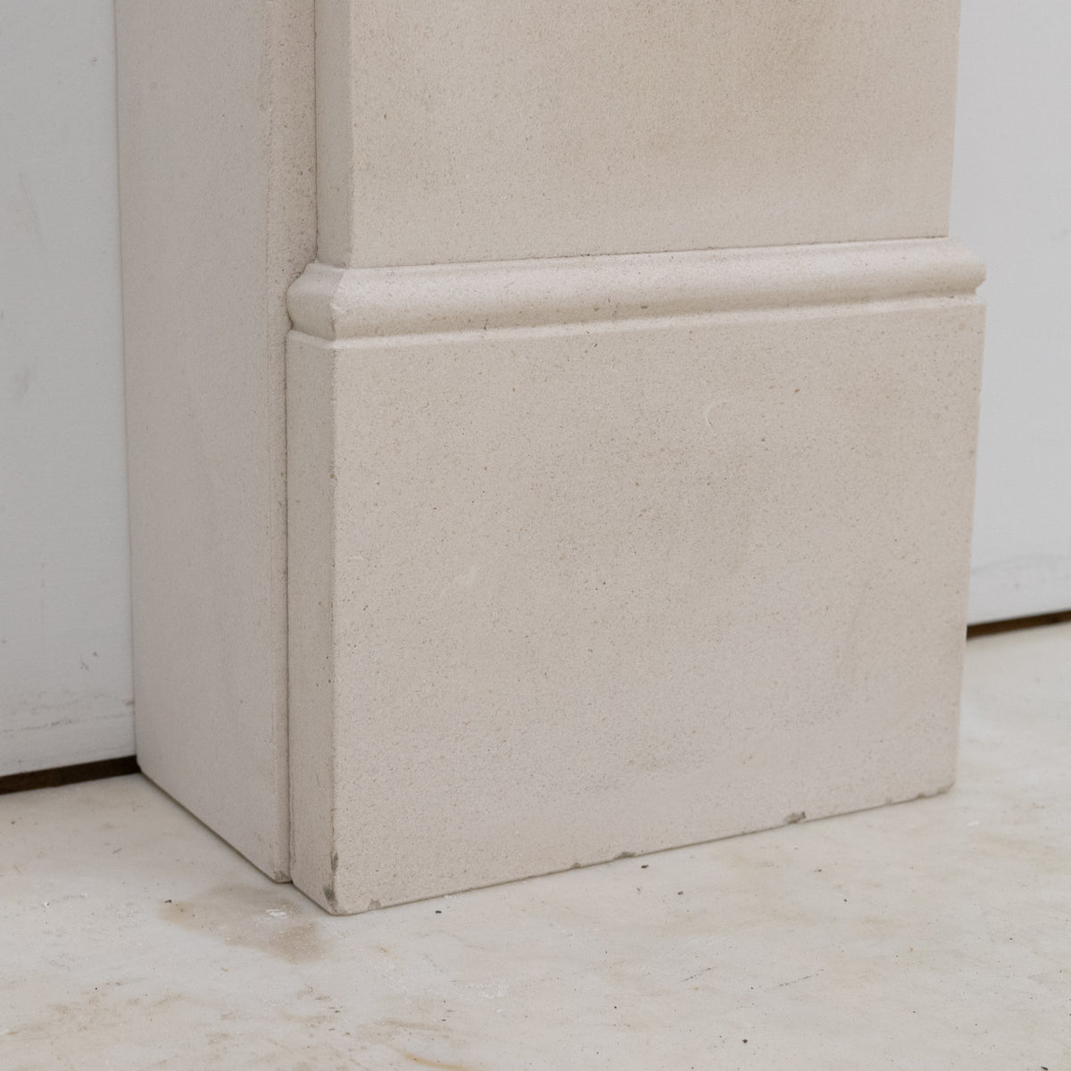 Reclaimed Victorian Style Carved Limestone Surround with Corbels | The Architectural Forum