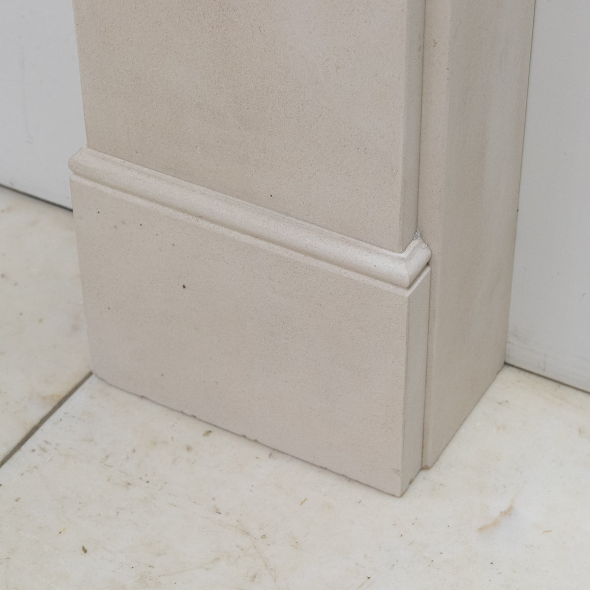 Reclaimed Victorian Style Carved Limestone Surround with Corbels | The Architectural Forum