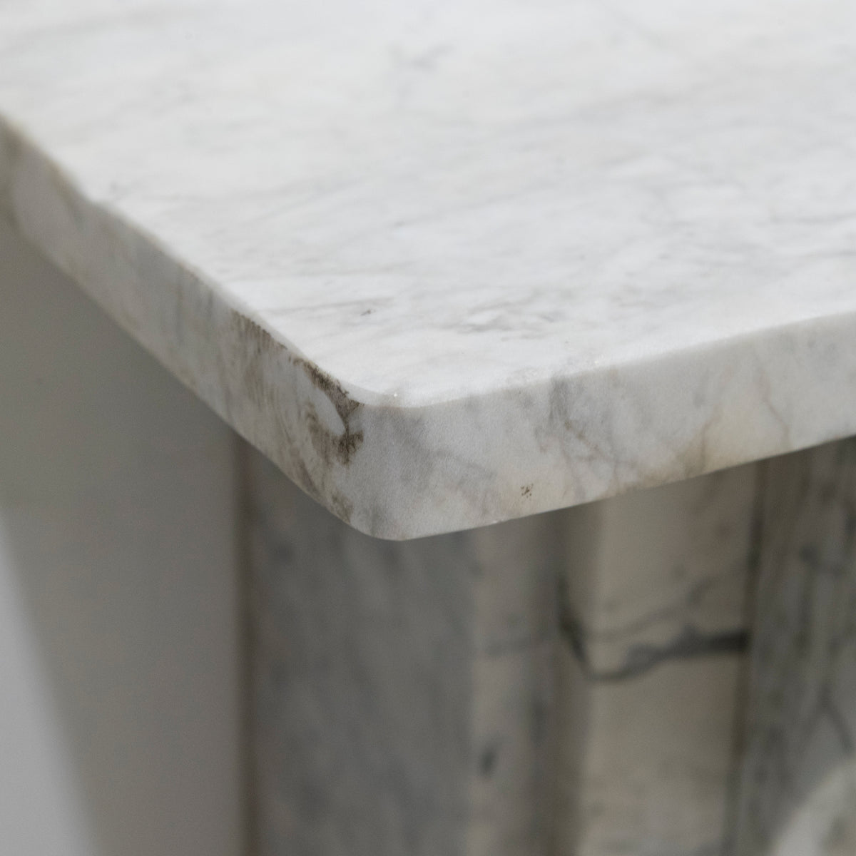 Large Antique Victorian Pencilvein Marble Corbel Fireplace Surround | The Architectural Forum