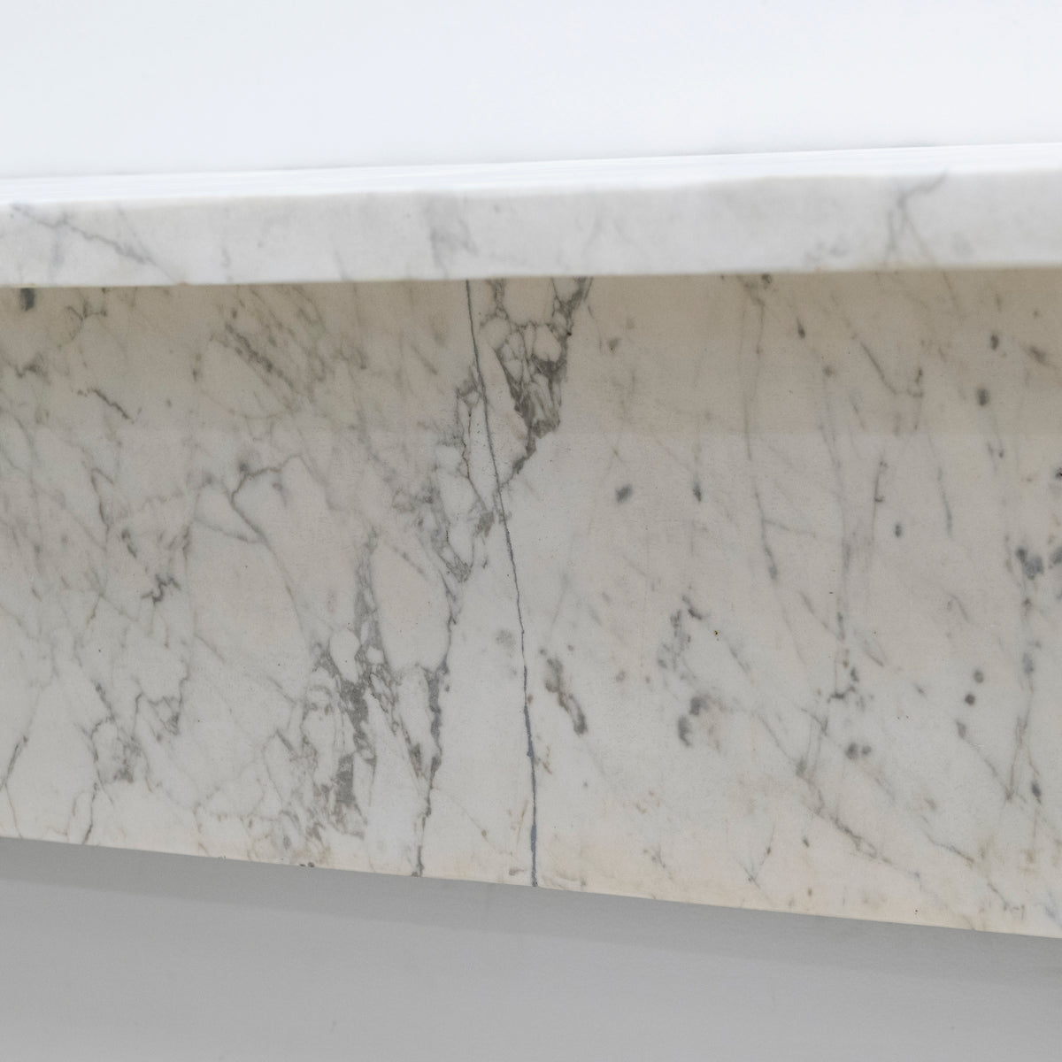 Large Antique Victorian Pencilvein Marble Corbel Fireplace Surround | The Architectural Forum