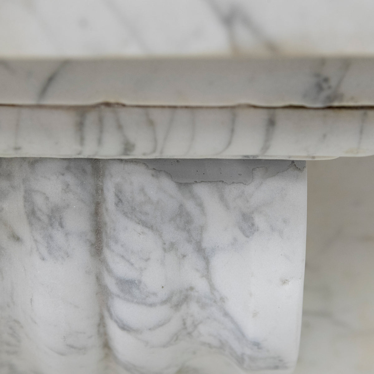 Large Antique Victorian Pencilvein Marble Corbel Fireplace Surround | The Architectural Forum