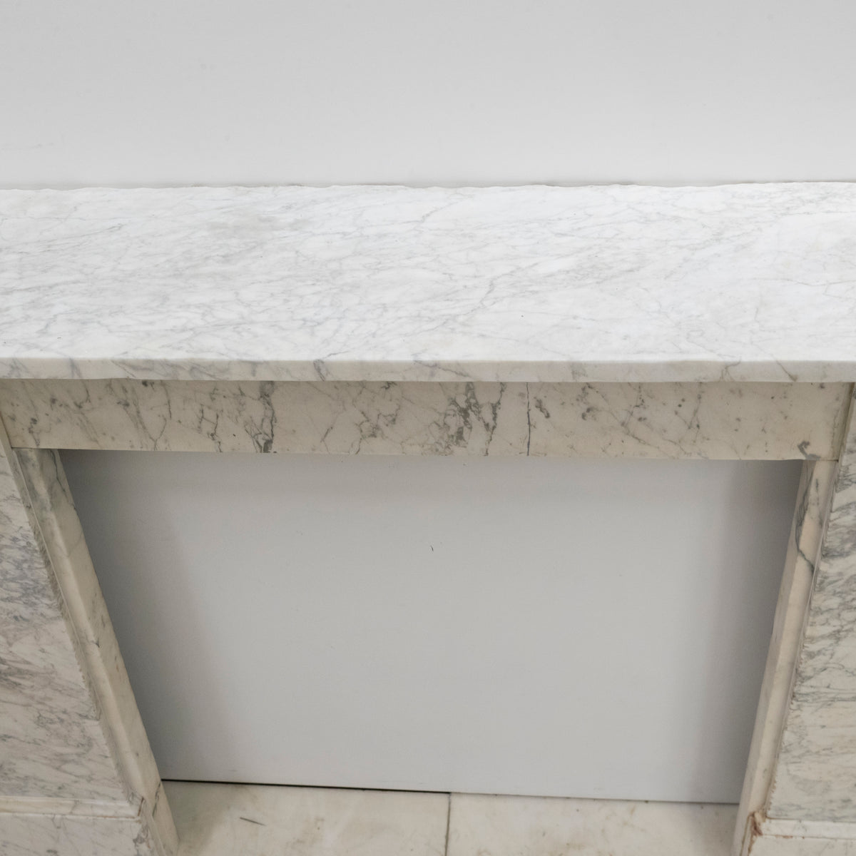 Large Antique Victorian Pencilvein Marble Corbel Fireplace Surround | The Architectural Forum