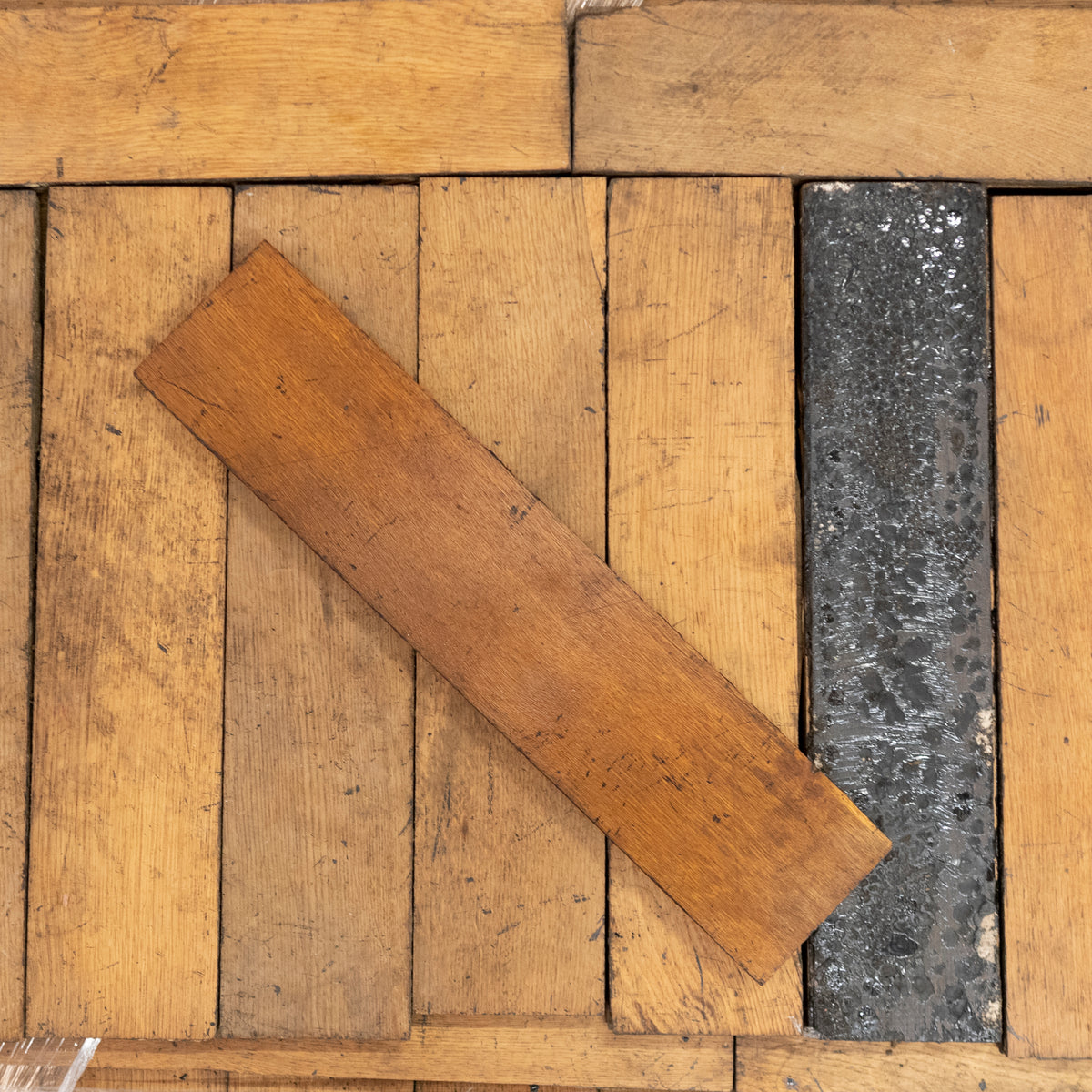 Reclaimed Oak Parquet Flooring 44 Square Metres | The Architectural Forum