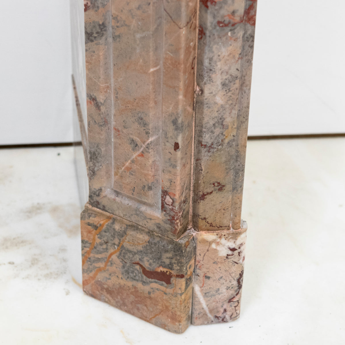 Antique French Style Louis Pompadour ashburton Marble Fireplace | The Architectural Forum