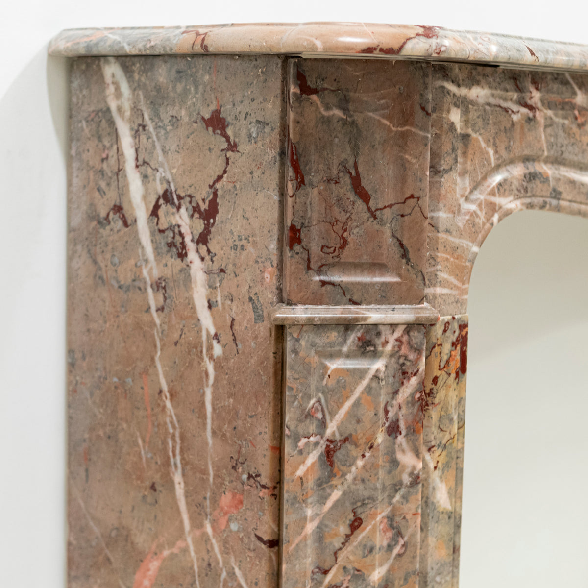 Antique French Style Louis Pompadour ashburton Marble Fireplace | The Architectural Forum