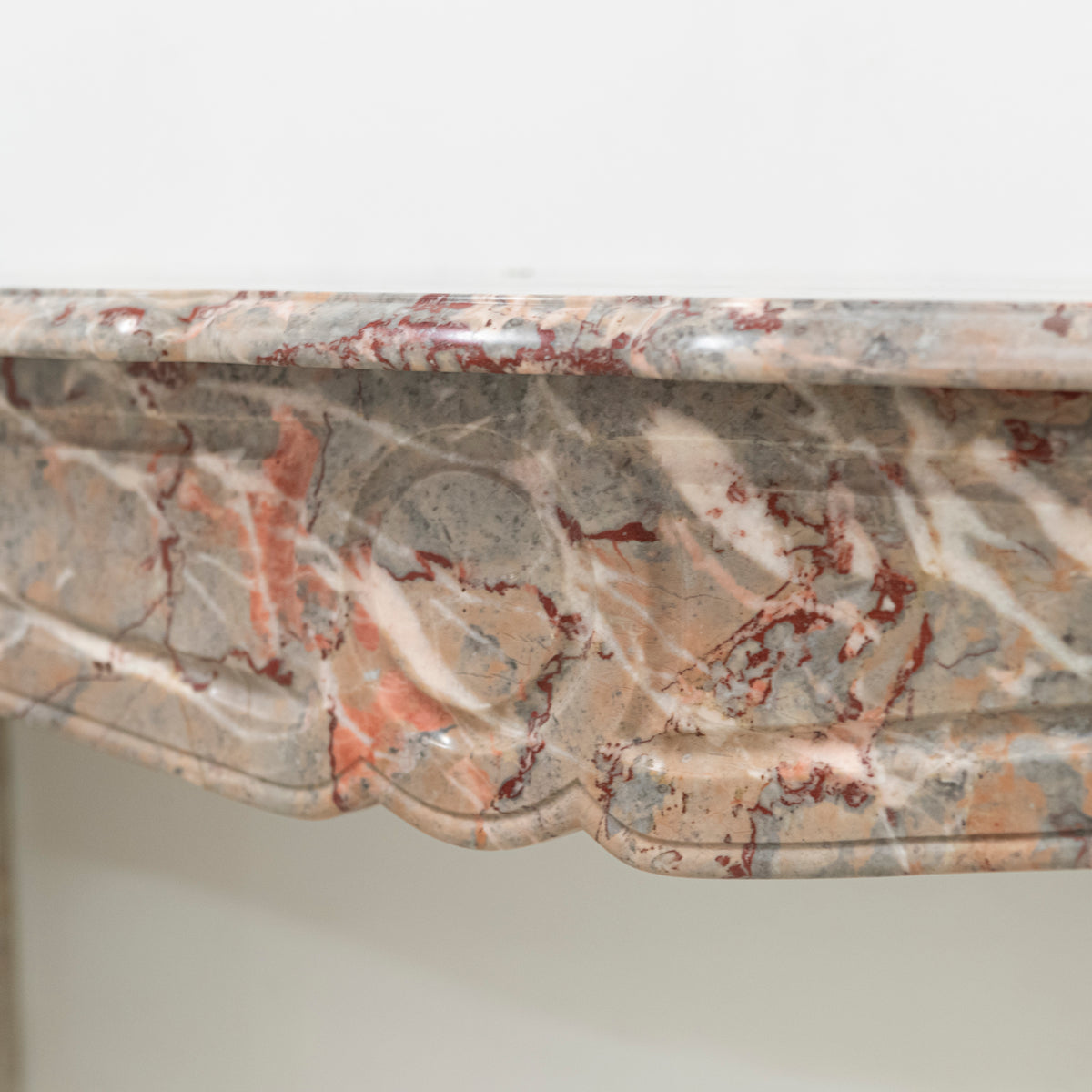 Antique French Style Louis Pompadour ashburton Marble Fireplace | The Architectural Forum