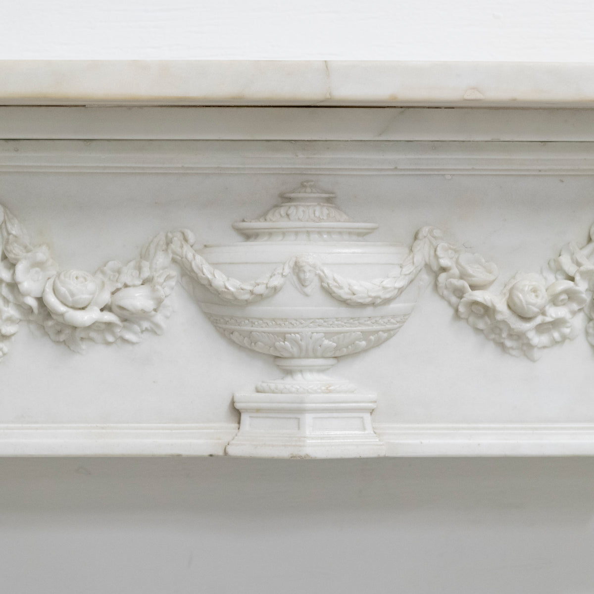 Antique Regency Statuary Marble Fireplace Surround | The Architectural Forum