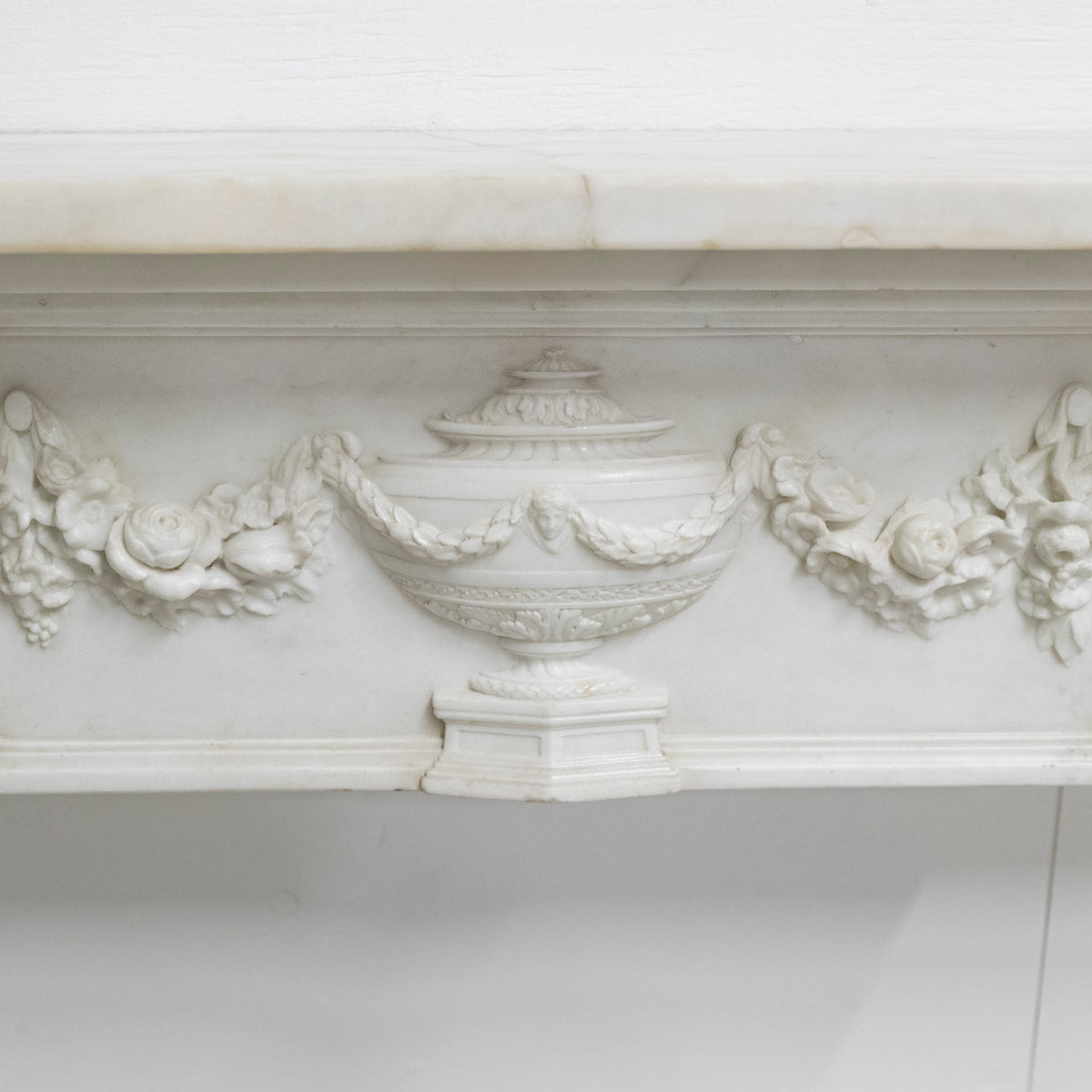 Antique Regency Statuary Marble Fireplace Surround | The Architectural Forum