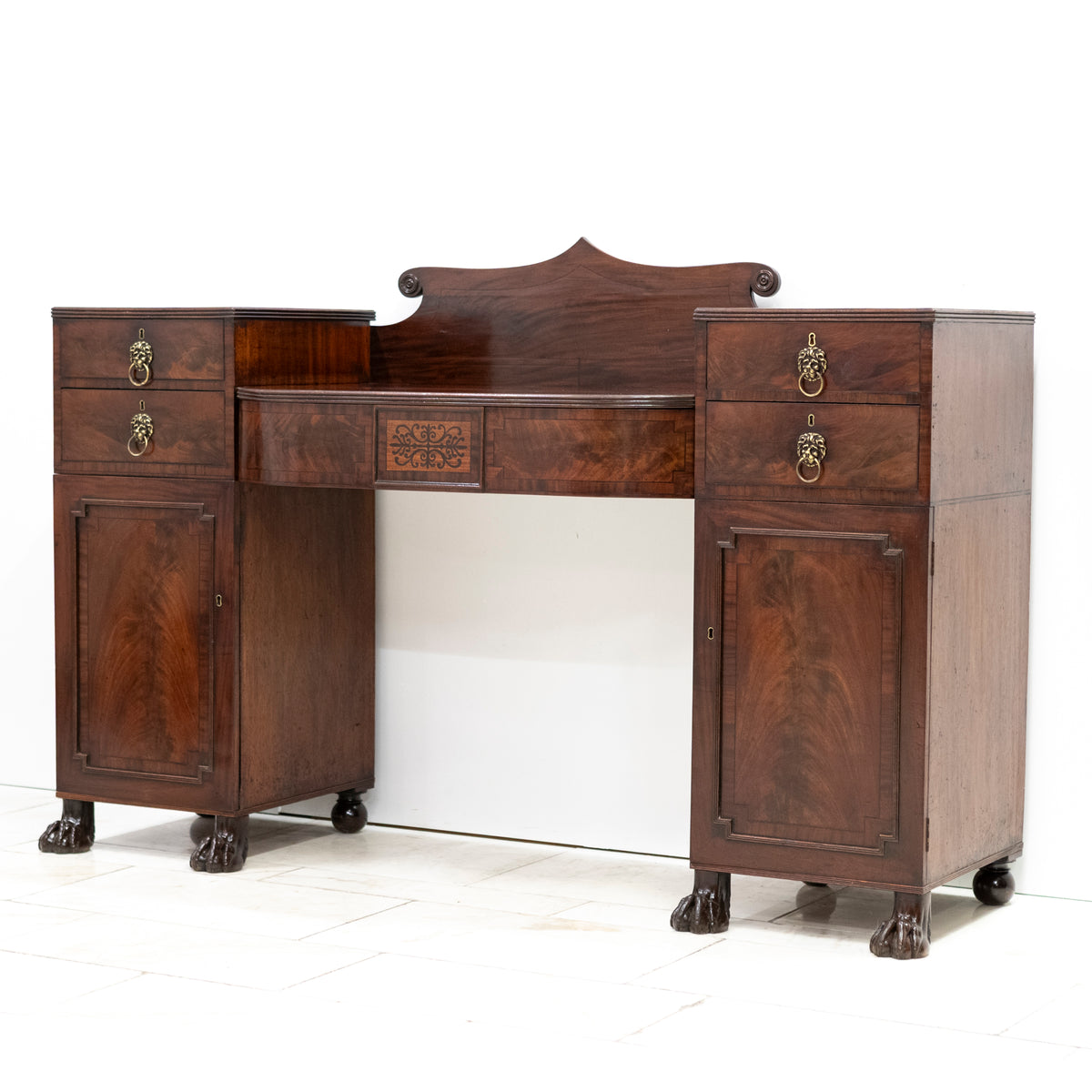 Antique Regency Mahogany Sideboard | The Architectural Forum
