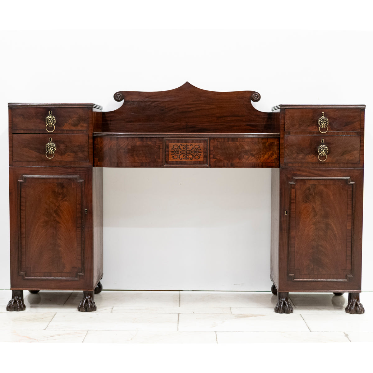Antique Regency Mahogany Sideboard | The Architectural Forum