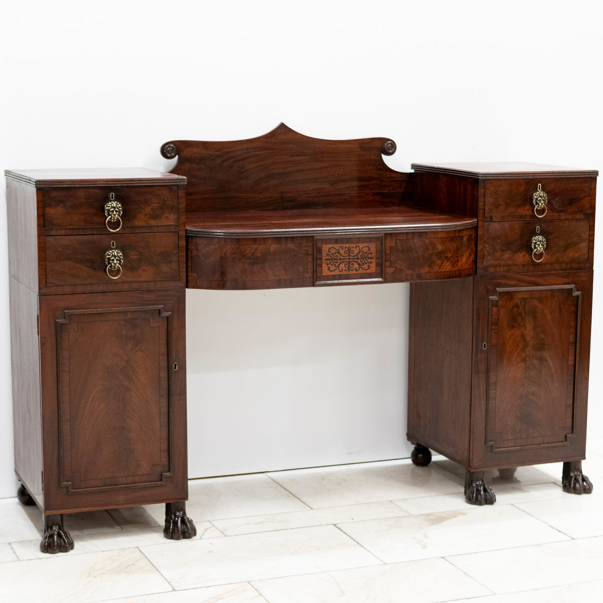 Antique Regency Mahogany Sideboard | The Architectural Forum