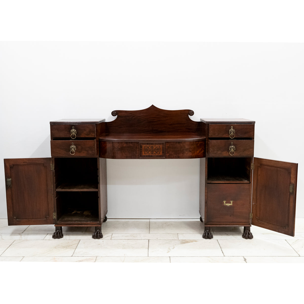 Antique Regency Mahogany Sideboard | The Architectural Forum