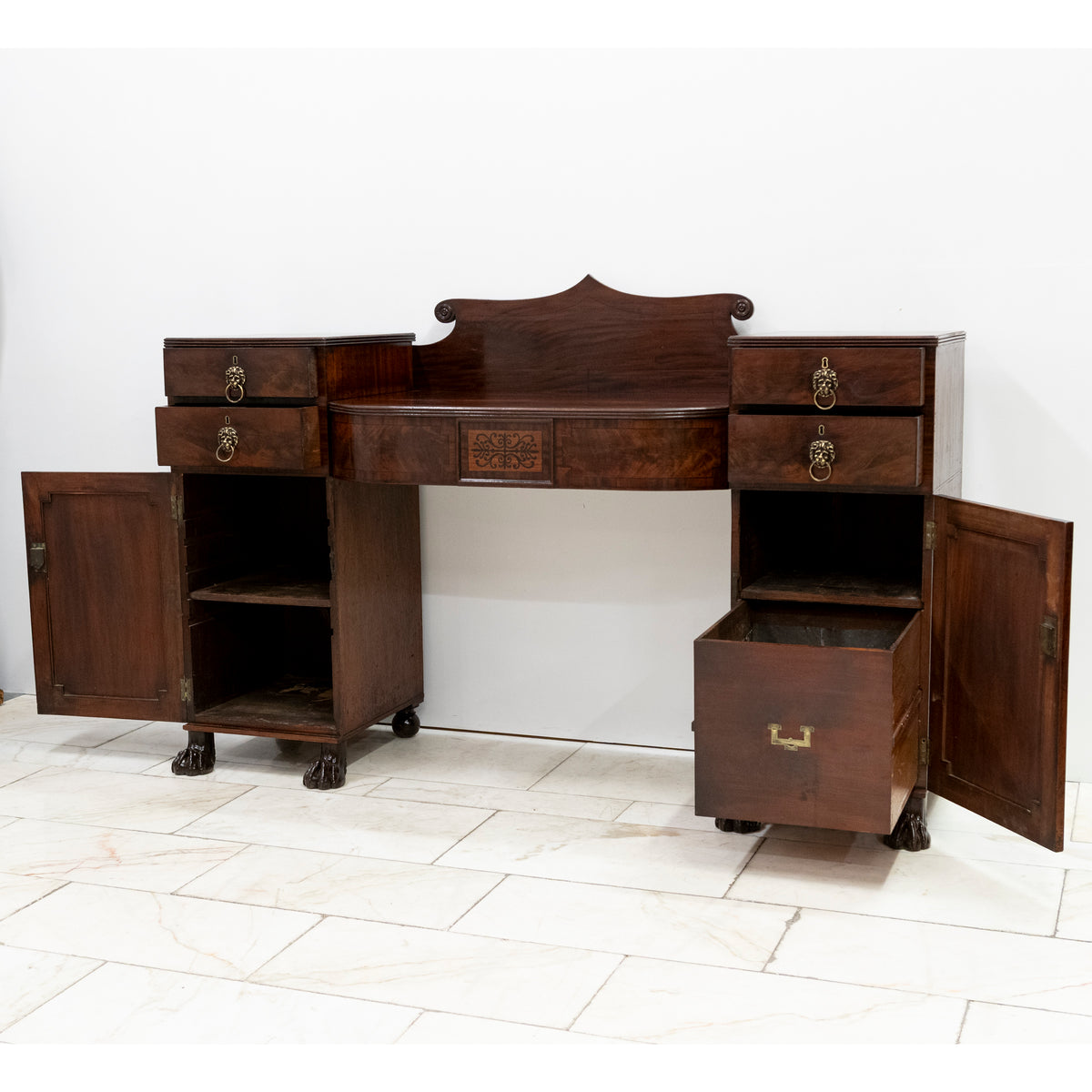 Antique Regency Mahogany Sideboard | The Architectural Forum