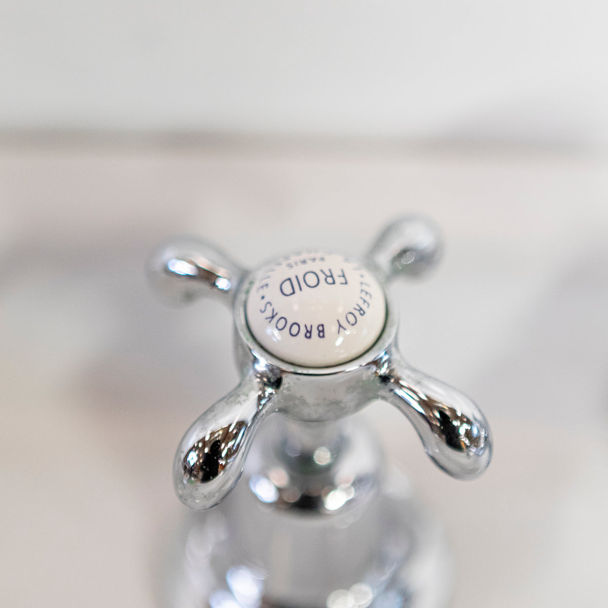 Lefroy Brooks Basin On Pedestal With Taps | La Chapelle Sink on Stand | The Architectural Forum