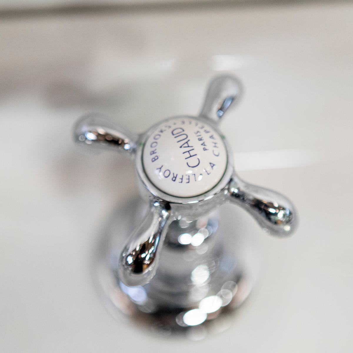 Lefroy Brooks Basin On Pedestal With Taps | La Chapelle Sink on Stand | The Architectural Forum