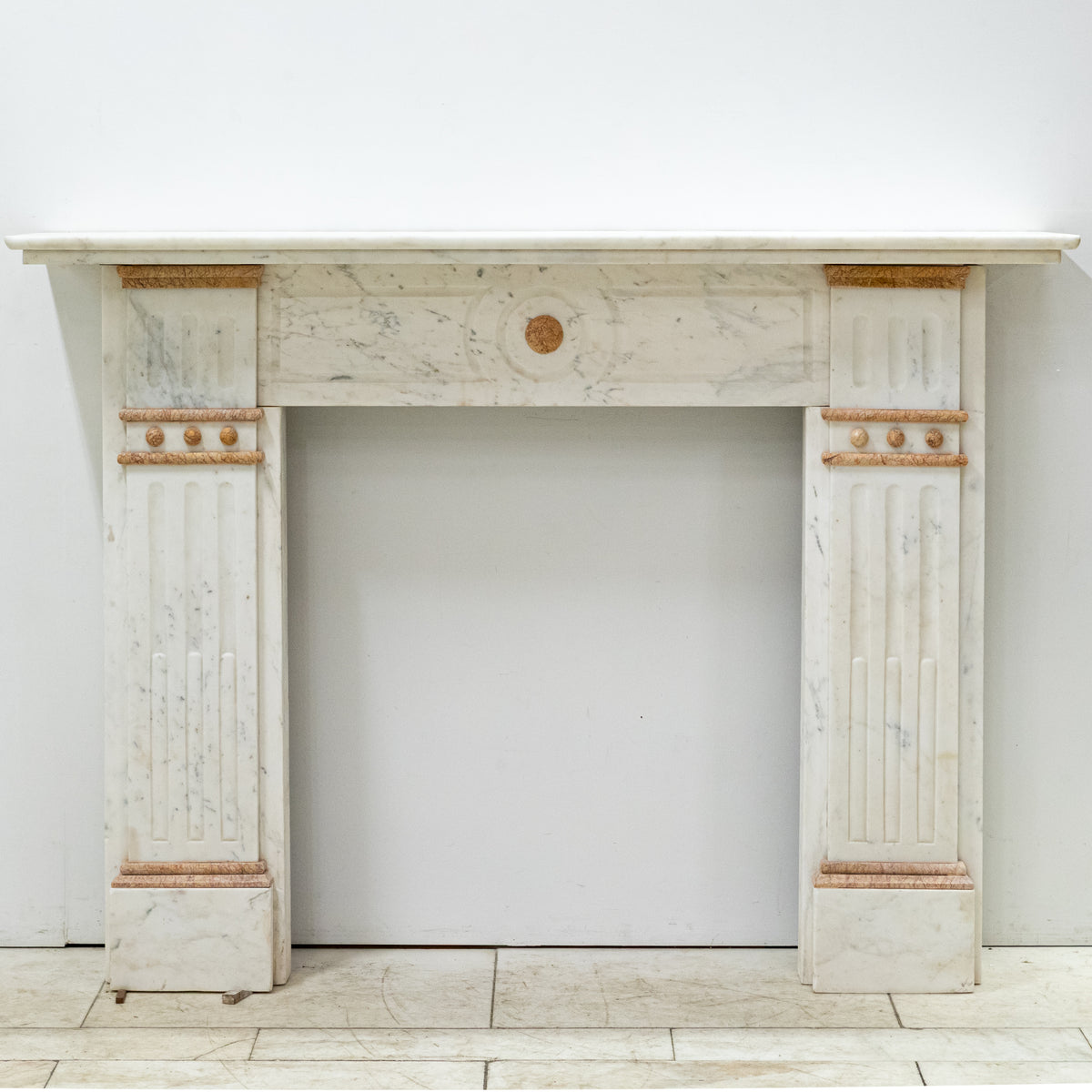Antique Edwardian Marble Chimneypiece | Pair Available | The Architectural Forum
