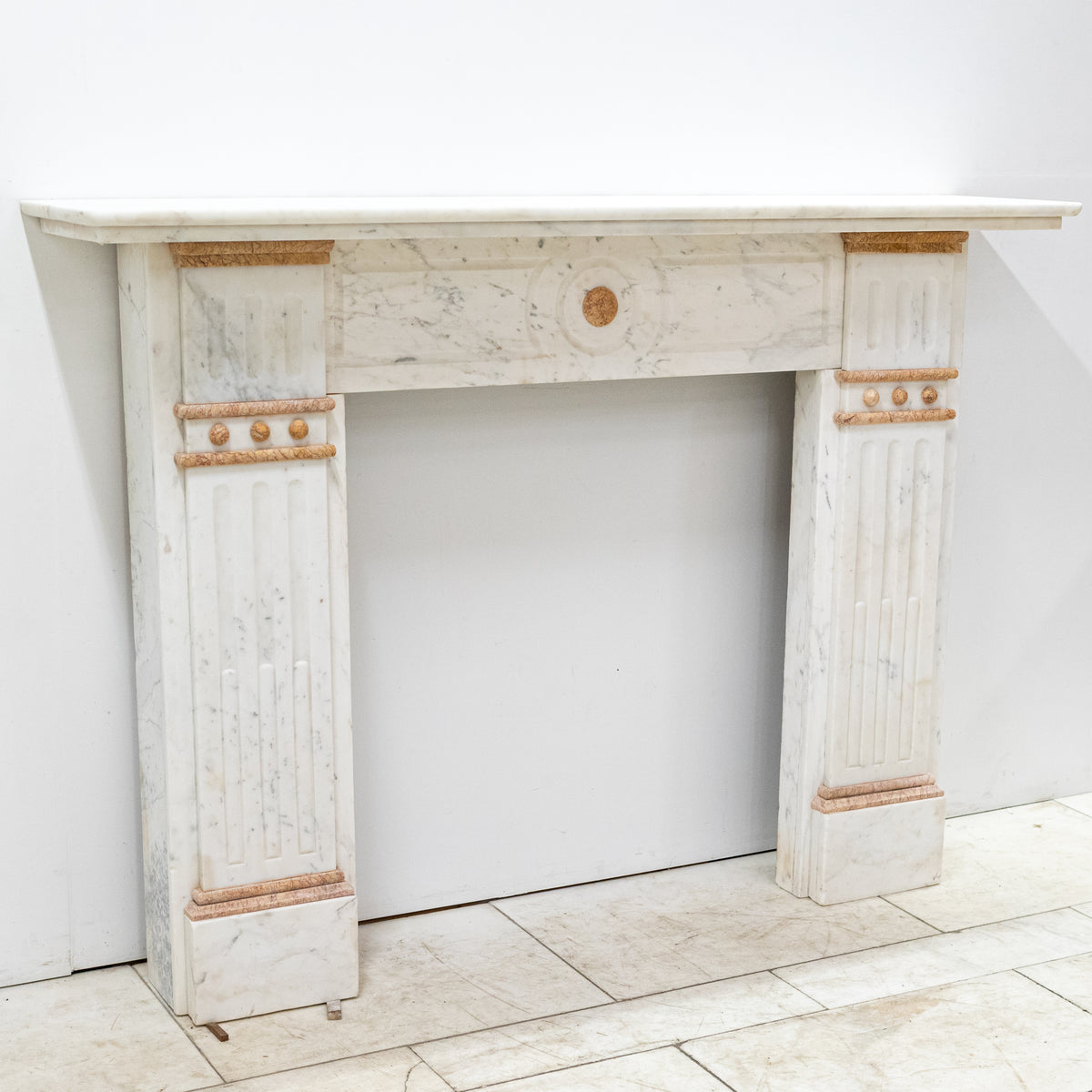 Antique Edwardian Marble Chimneypiece | Pair Available | The Architectural Forum