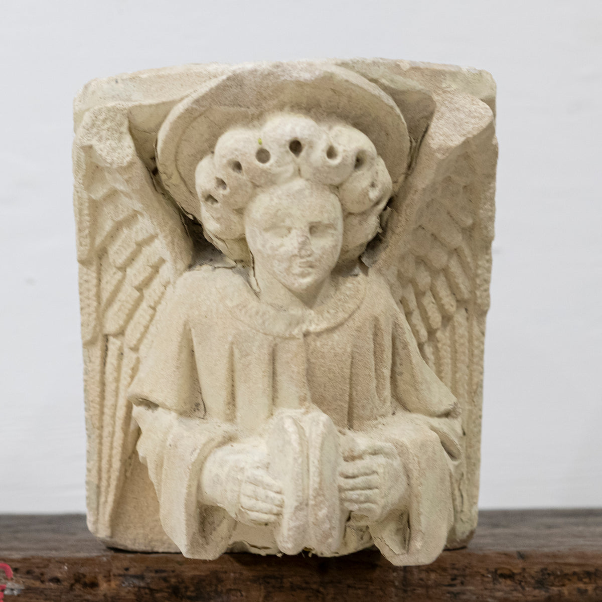 Antique Early 19th Century Carved Stone Angel Corbels | The Architectural Forum
