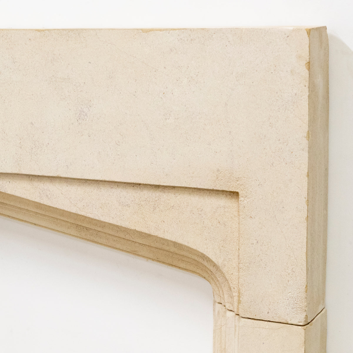 Antique Gothic Revival Bath Stone Fireplace Surround | The Architectural Forum