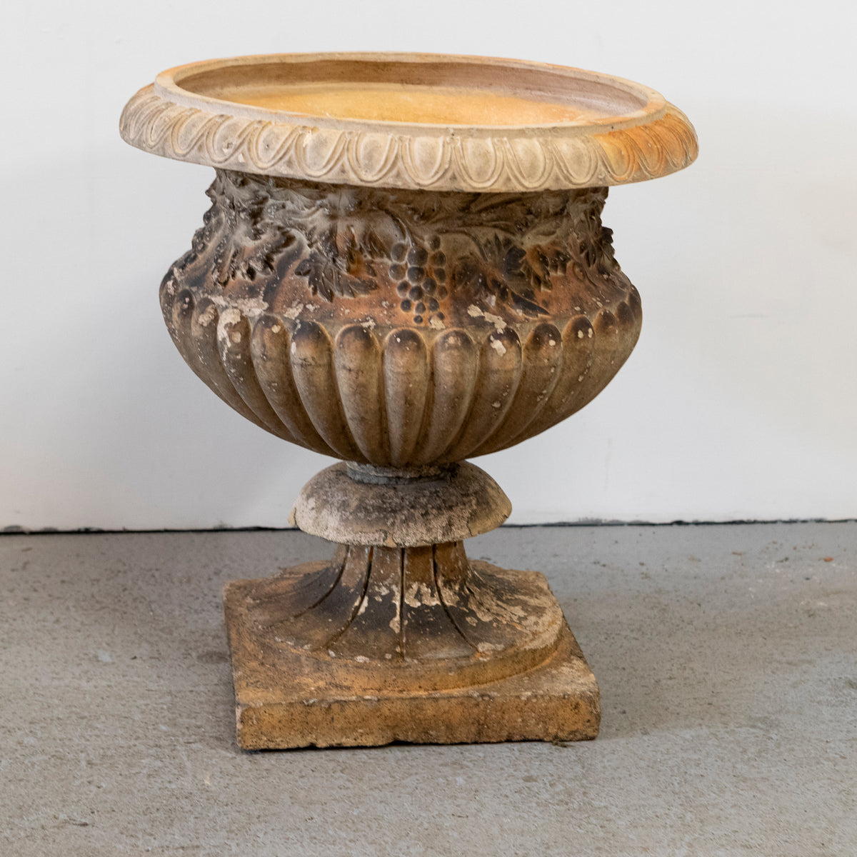 Antique Cast Terracotta Stone Urn | G Jennings | The Architectural Forum