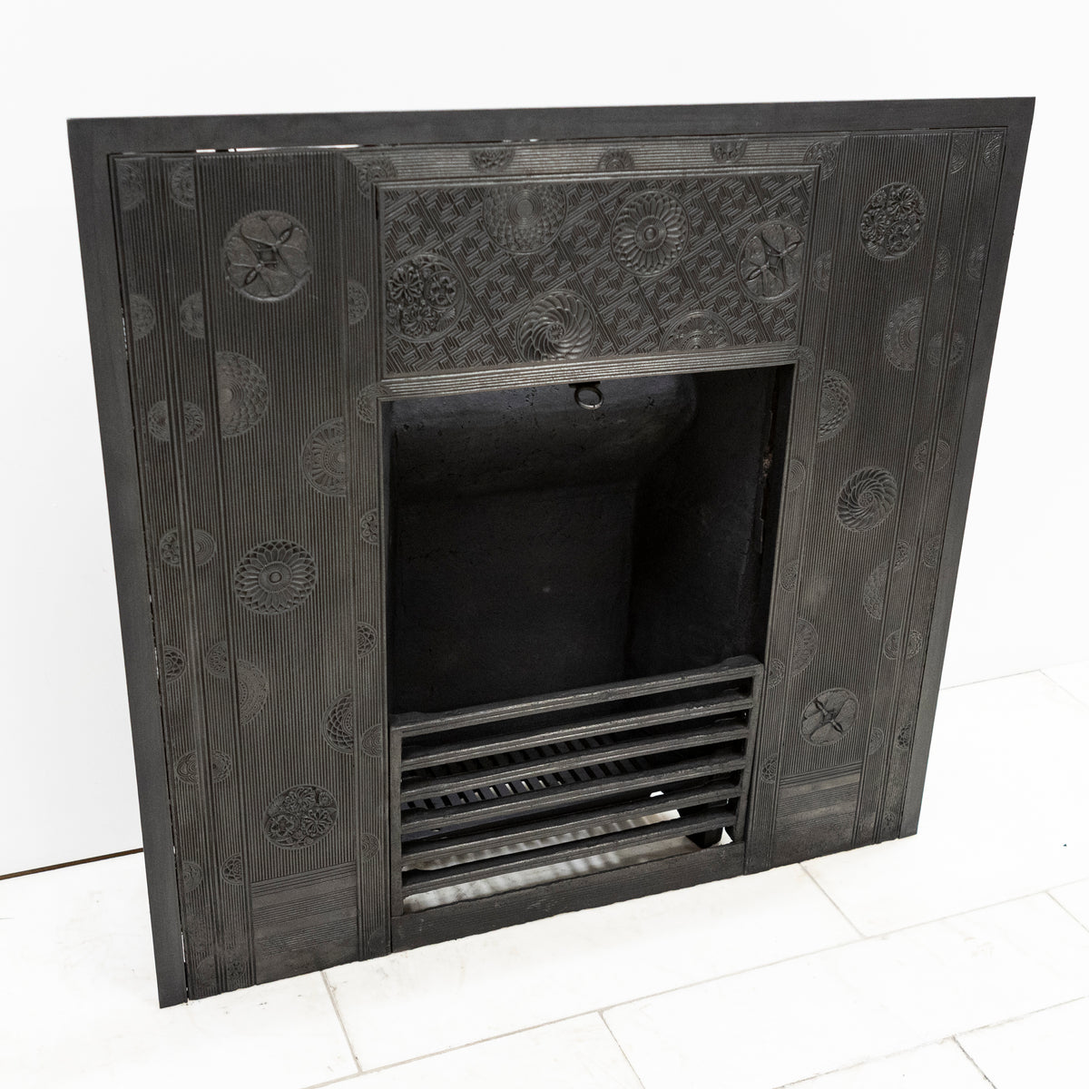 Antique Thomas Jeckyll Cast Iron Fireplace Insert | The Architectural Forum