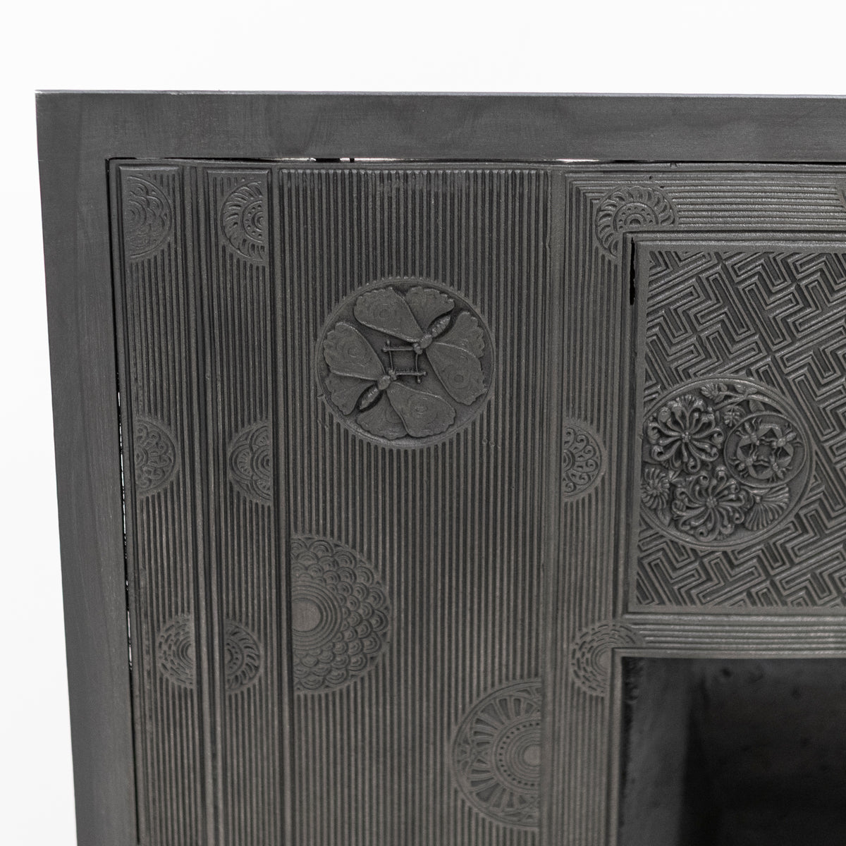 Antique Thomas Jeckyll Cast Iron Fireplace Insert | The Architectural Forum