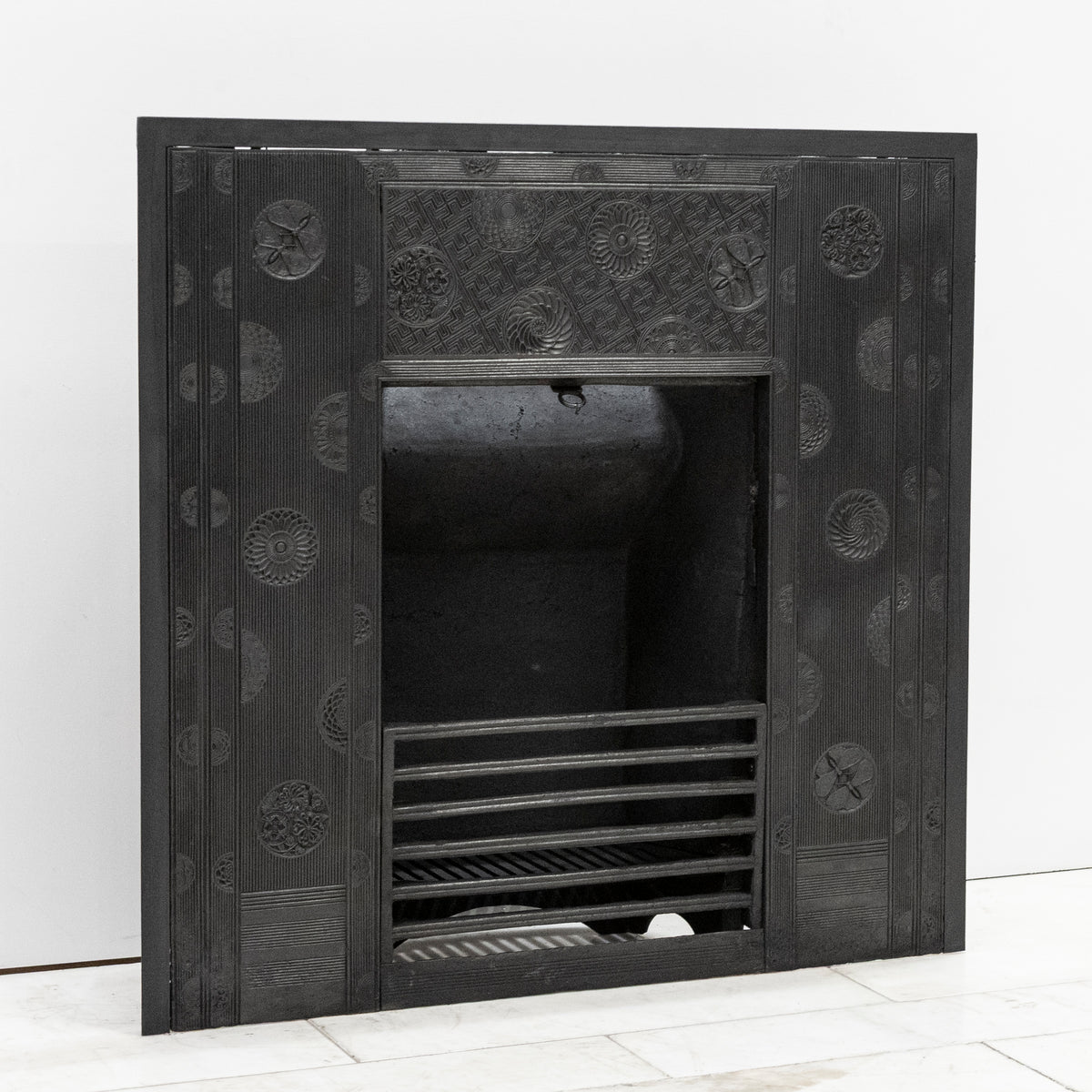 Antique Thomas Jeckyll Cast Iron Fireplace Insert | The Architectural Forum