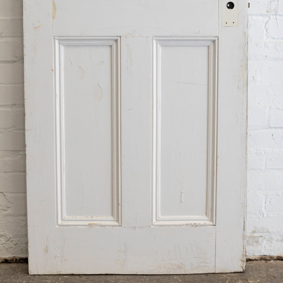 Antique Reclaimed Victorian 4 Panel Door - 197cm x 70.5cm | The Architectural Forum