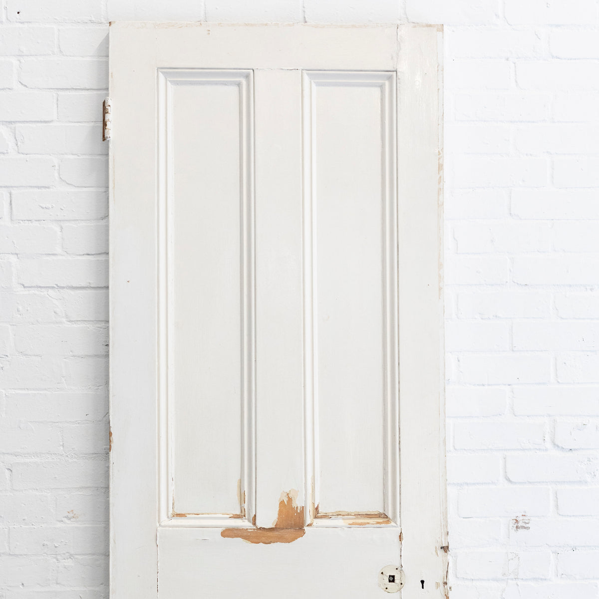 Antique Reclaimed Victorian 4 Panel Door - 211.5cm x 75.5cm | The Architectural Forum