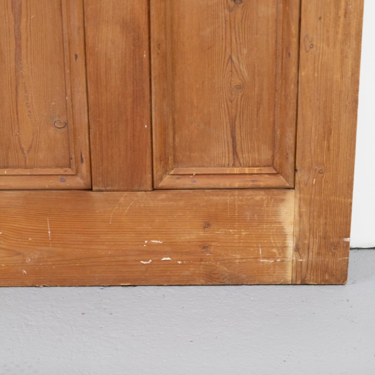 Antique 4 Panel Stripped Door 194cm x 83cm | The Architectural Forum