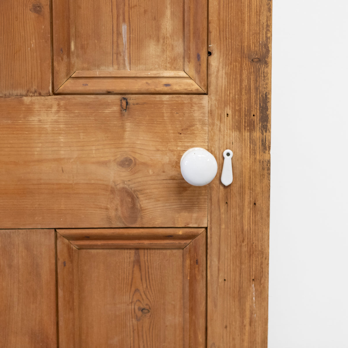 Antique 4 Panel Stripped Door 194cm x 83cm | The Architectural Forum