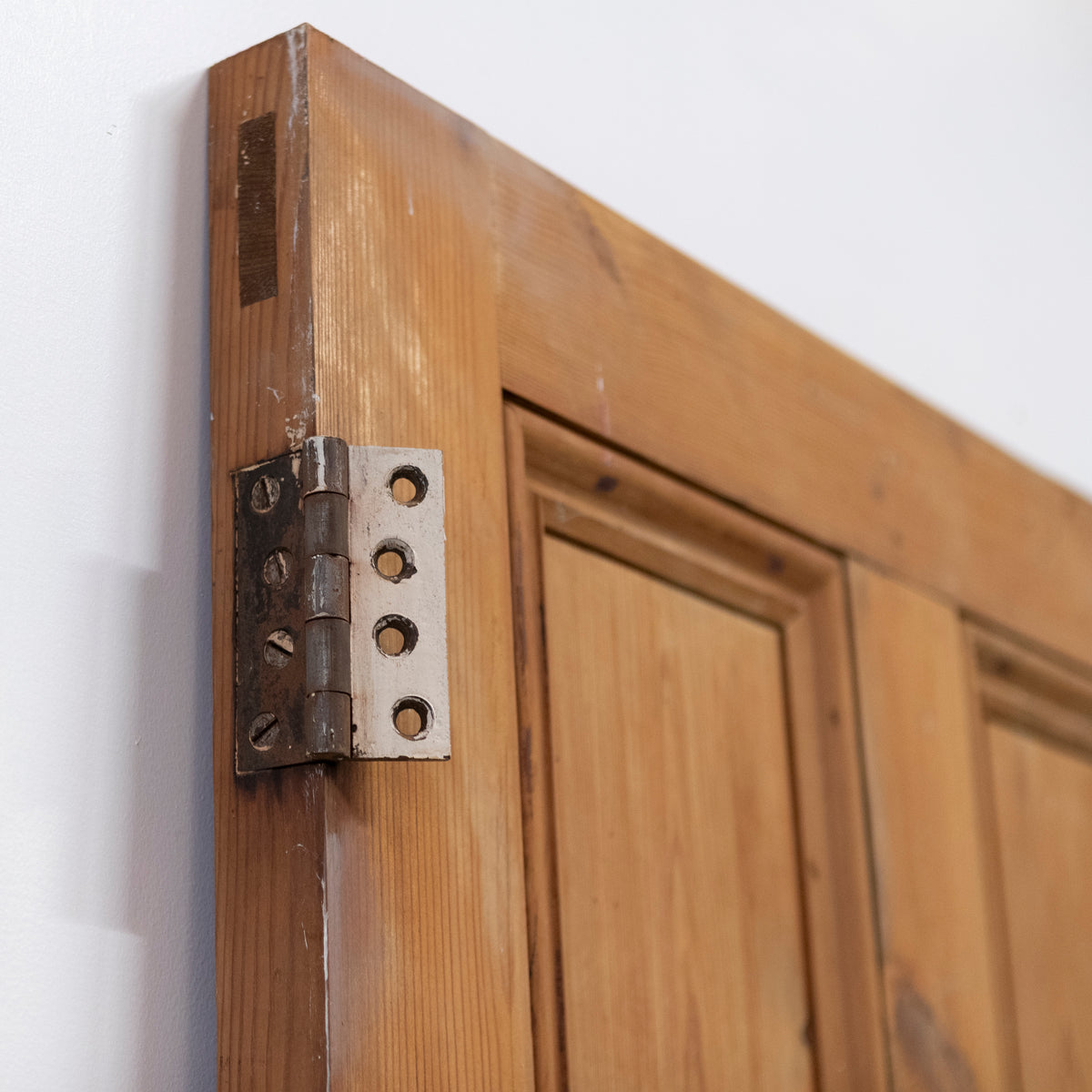 Antique 4 Panel Stripped Door 194cm x 83cm | The Architectural Forum