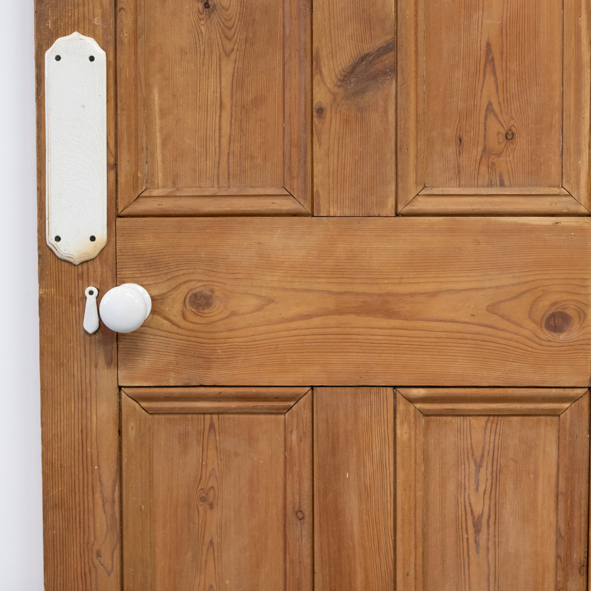 Antique 4 Panel Stripped Door 194cm x 83cm | The Architectural Forum