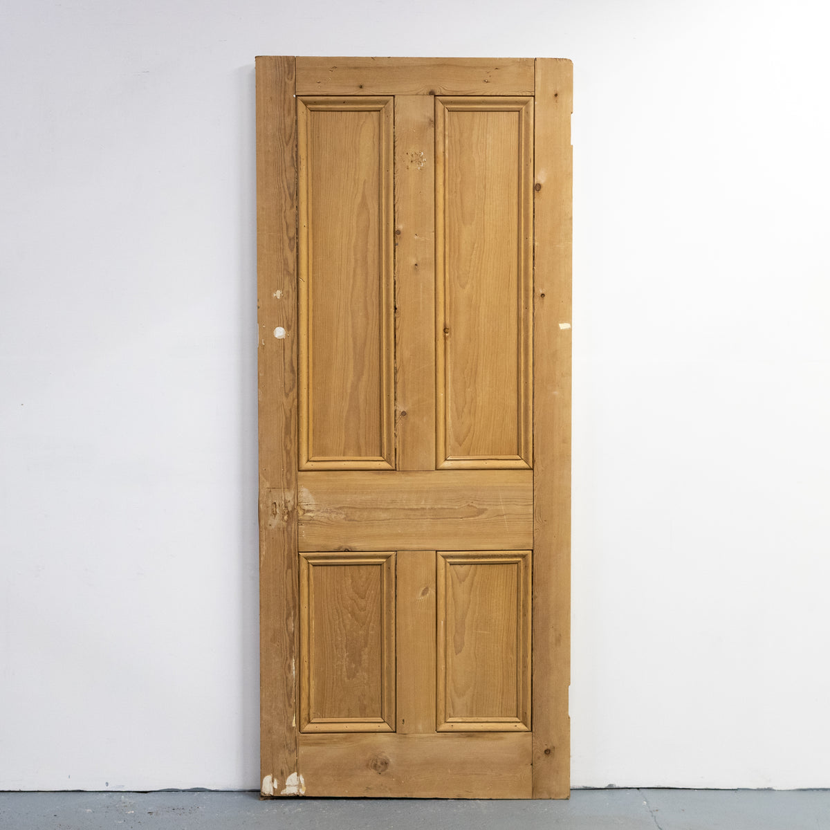 Antique 4 Panel Stripped Door 203cm x 83cm