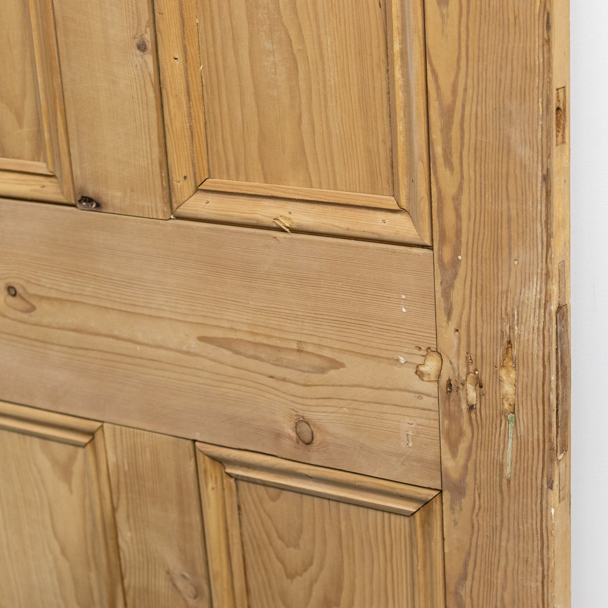 Antique 4 Panel Stripped Door 203cm x 83cm