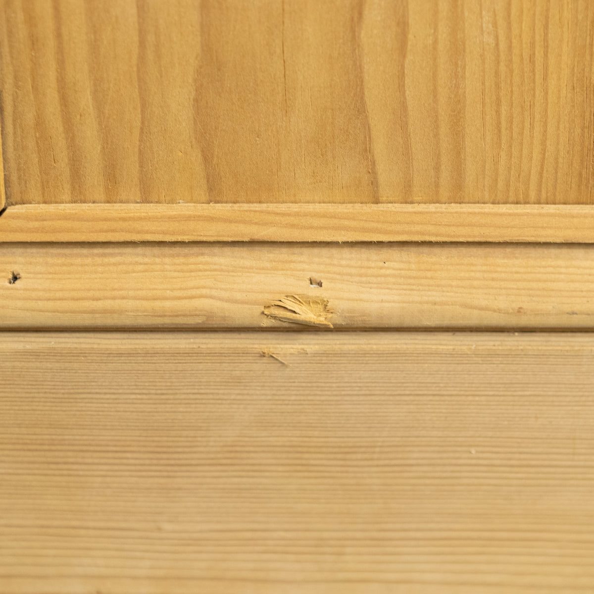 Antique 4 Panel Stripped Door 203cm x 83cm
