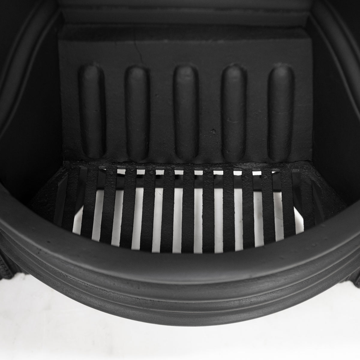 Antique Cast Iron Arched Fireplace Insert