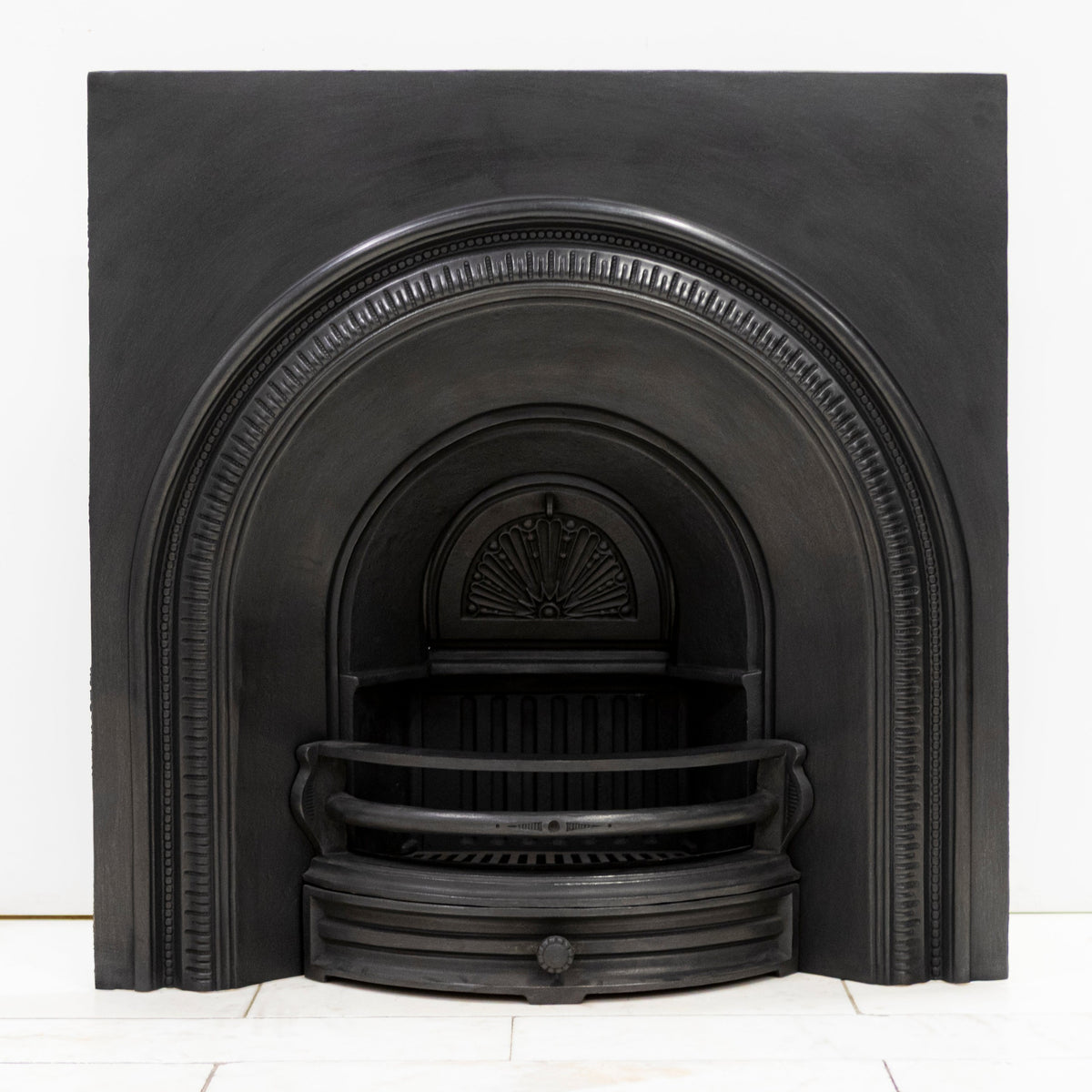 Antique Cast Iron Arched Fireplace Insert | The Architectural Forum