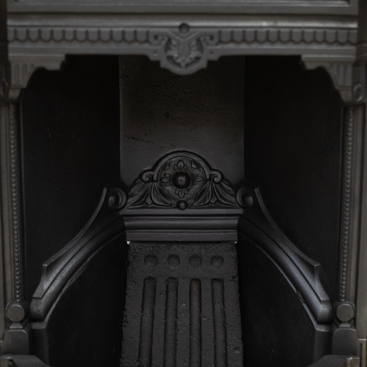 Antique Victorian Tiled Fireplace Insert